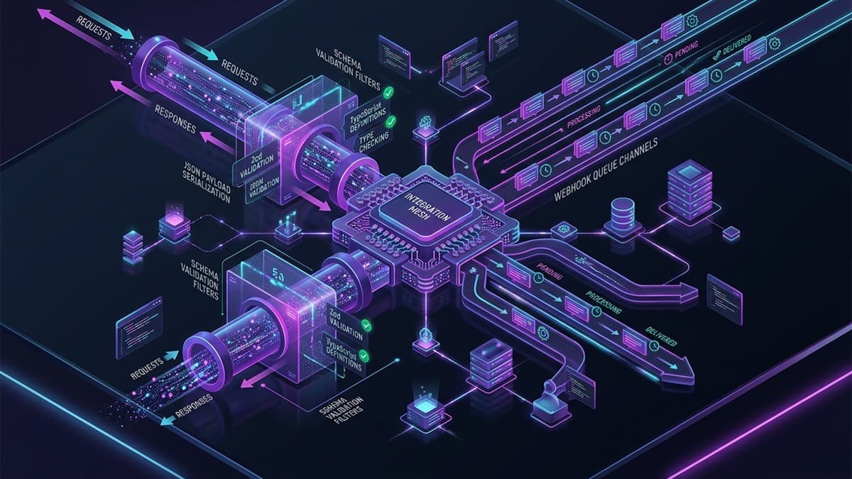 Enterprise Security & Auth Gateway architecture diagram